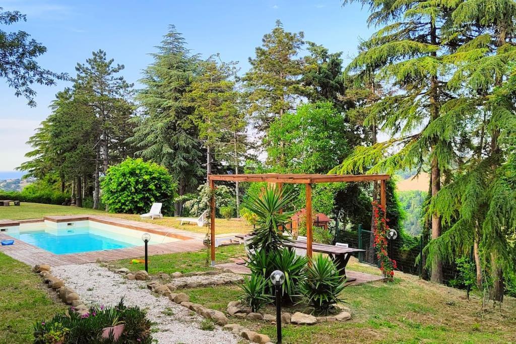 Villa Casale San Teodoro - Mondaino Rn Exterior foto
