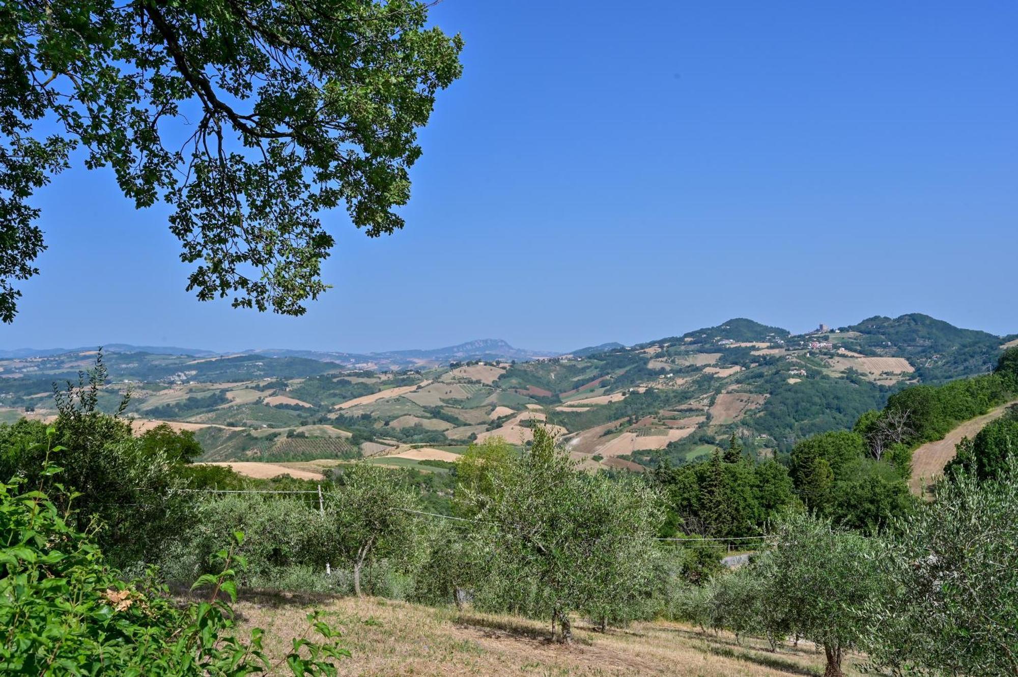 Villa Casale San Teodoro - Mondaino Rn Exterior foto