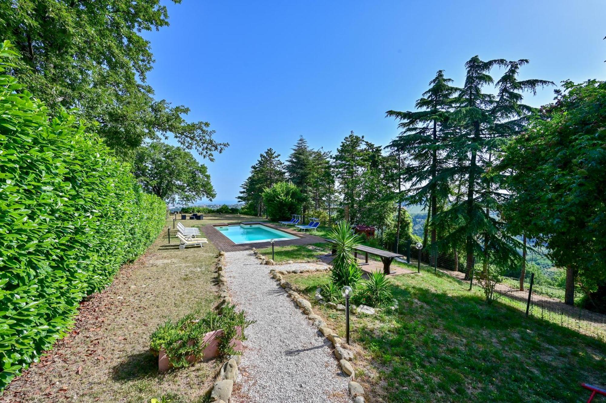Villa Casale San Teodoro - Mondaino Rn Exterior foto