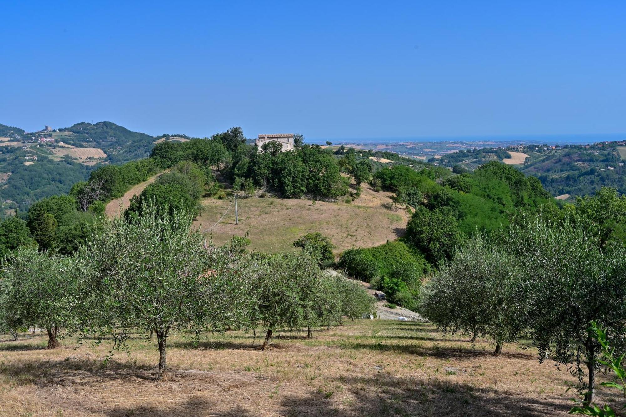 Villa Casale San Teodoro - Mondaino Rn Exterior foto